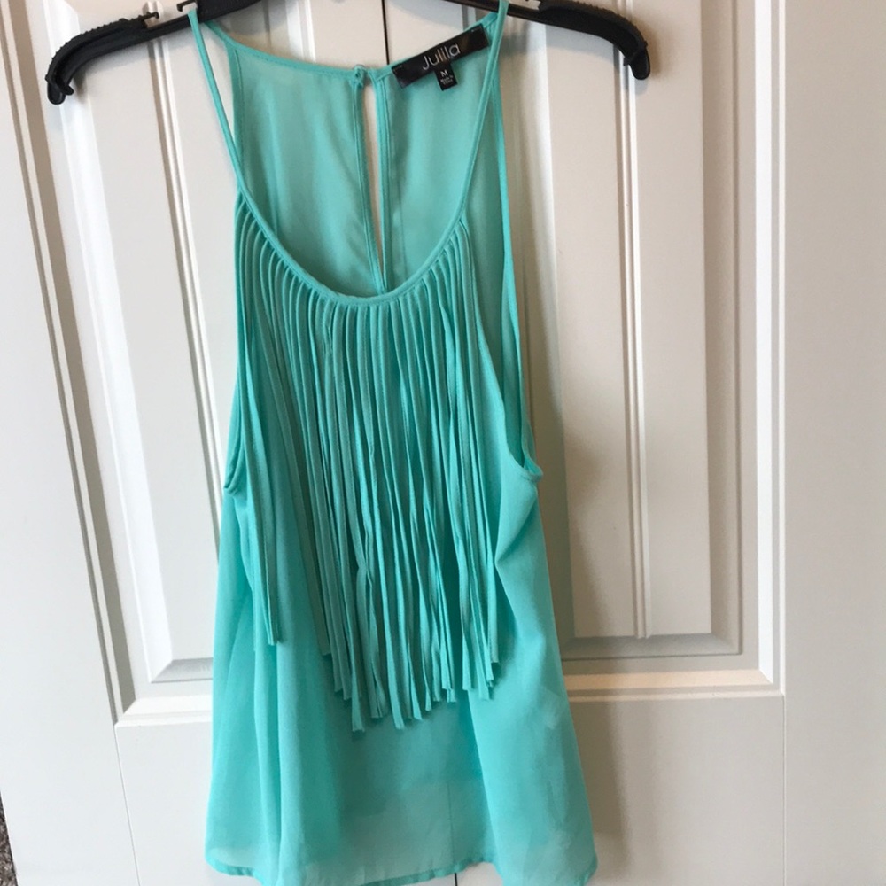 Julia tank medium with Together shorts small